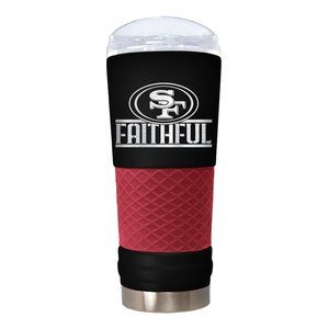 San Francisco 49ers "The Draft" 24oz. RALLY CRY Stainless Steel Travel Tumbler